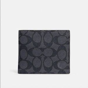 3-in-1 Wallet in Signature Canvas